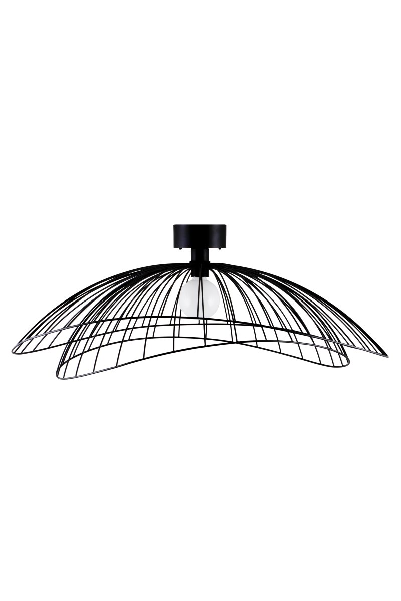 Ray Ø85 Zwart wandlamp Van Globen Lighting - De lamp kan zowel aan het plafond als aan de muur worden bevestigd, waardoor hij flexibel in gebruik is.