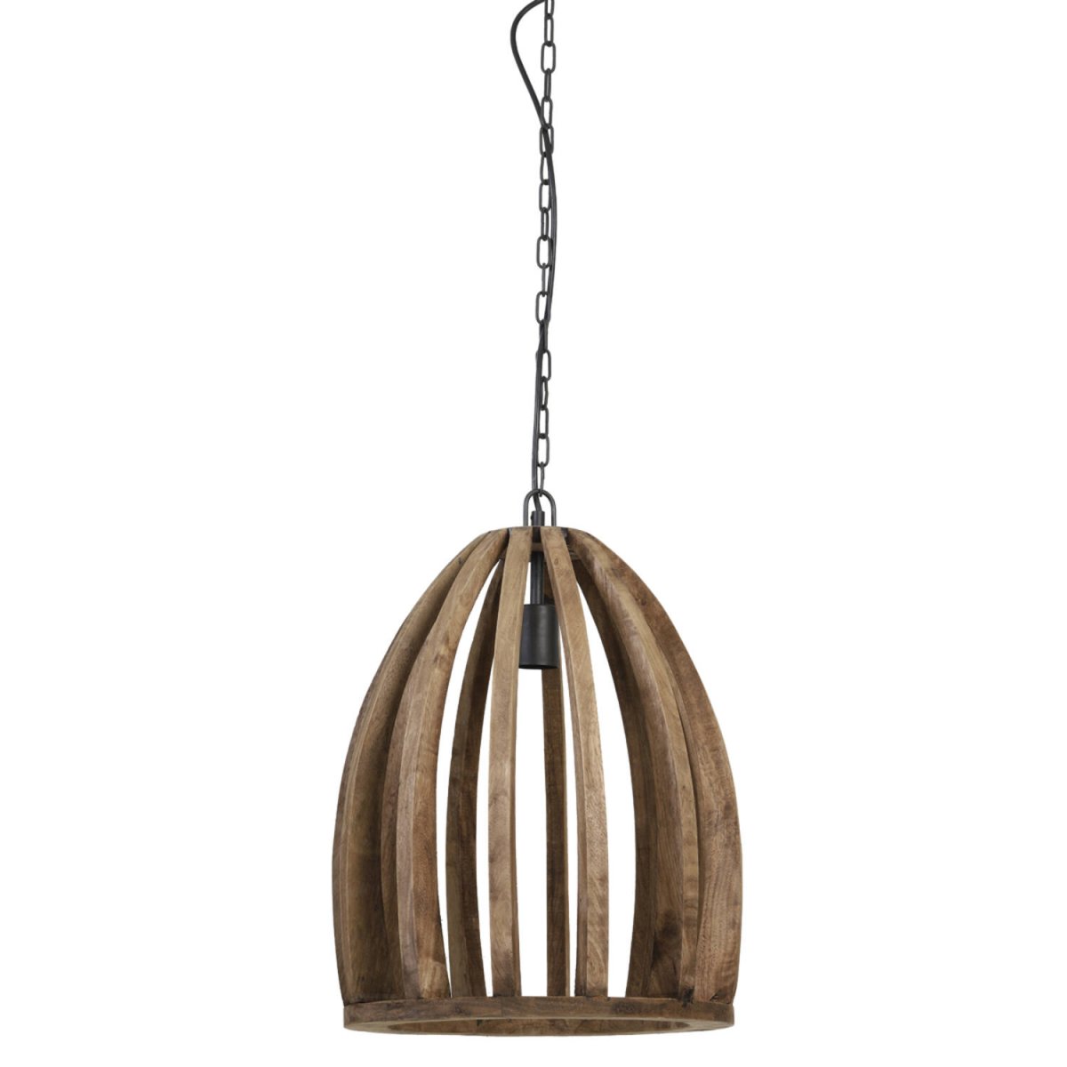 Haranka Ø38 Hout hanglamp Van Light & Living - Haranka is een rustieke hanglamp van prachtig mangohout, die een warme en natuurlijke uitstraling aan je huis geeft.