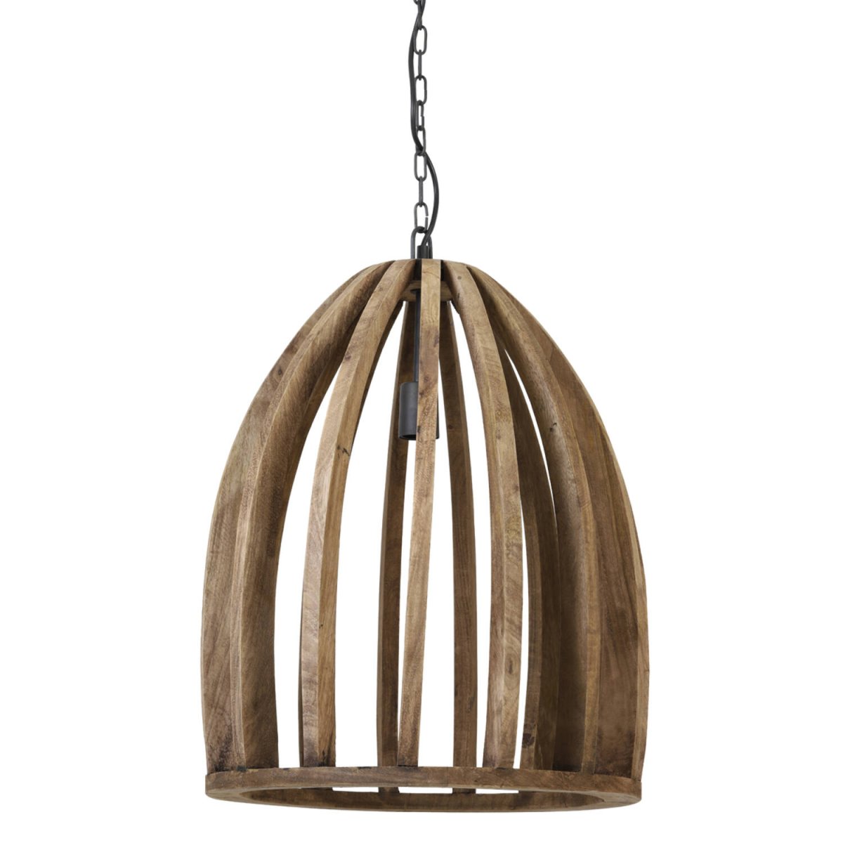 Haranka Ø47 Hout hanglamp Van Light & Living - Haranka is een rustieke hanglamp van prachtig mangohout, die een warme en natuurlijke uitstraling aan je huis geeft.