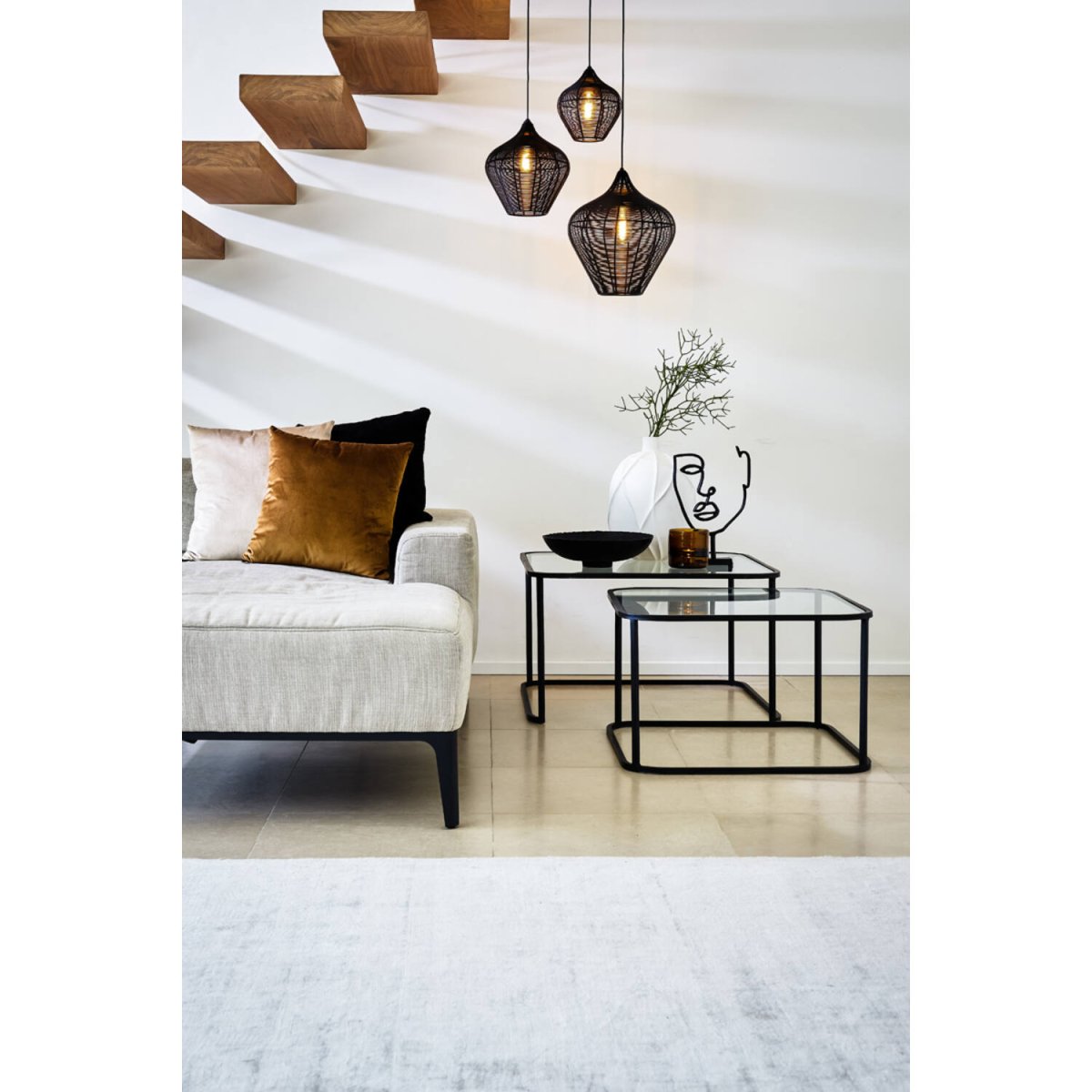Alvaro Ø36 Zwart hanglamp Van Light & Living - 