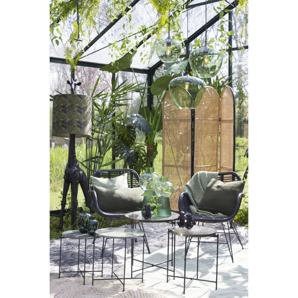 Mayson Ø40 Groente hanglamp Van Light & Living - Het stijlvolle ontwerp zorgt ervoor dat de lamp perfect past in zowel moderne als klassieke interieurs.