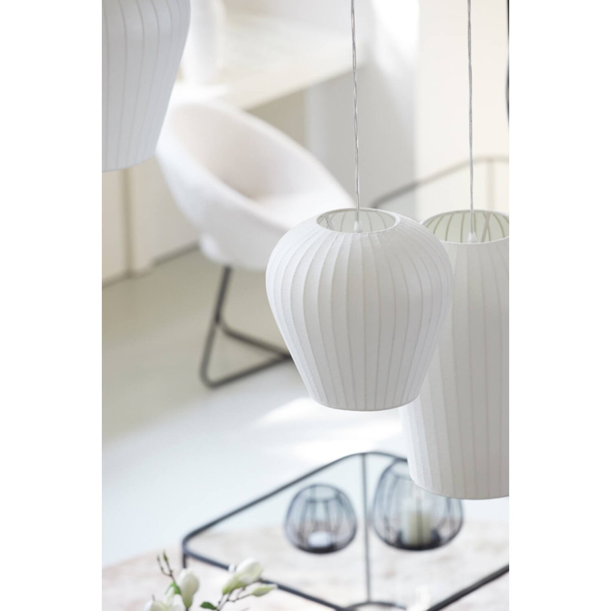 Xela Ø30 Wit hanglamp Van Light & Living - 