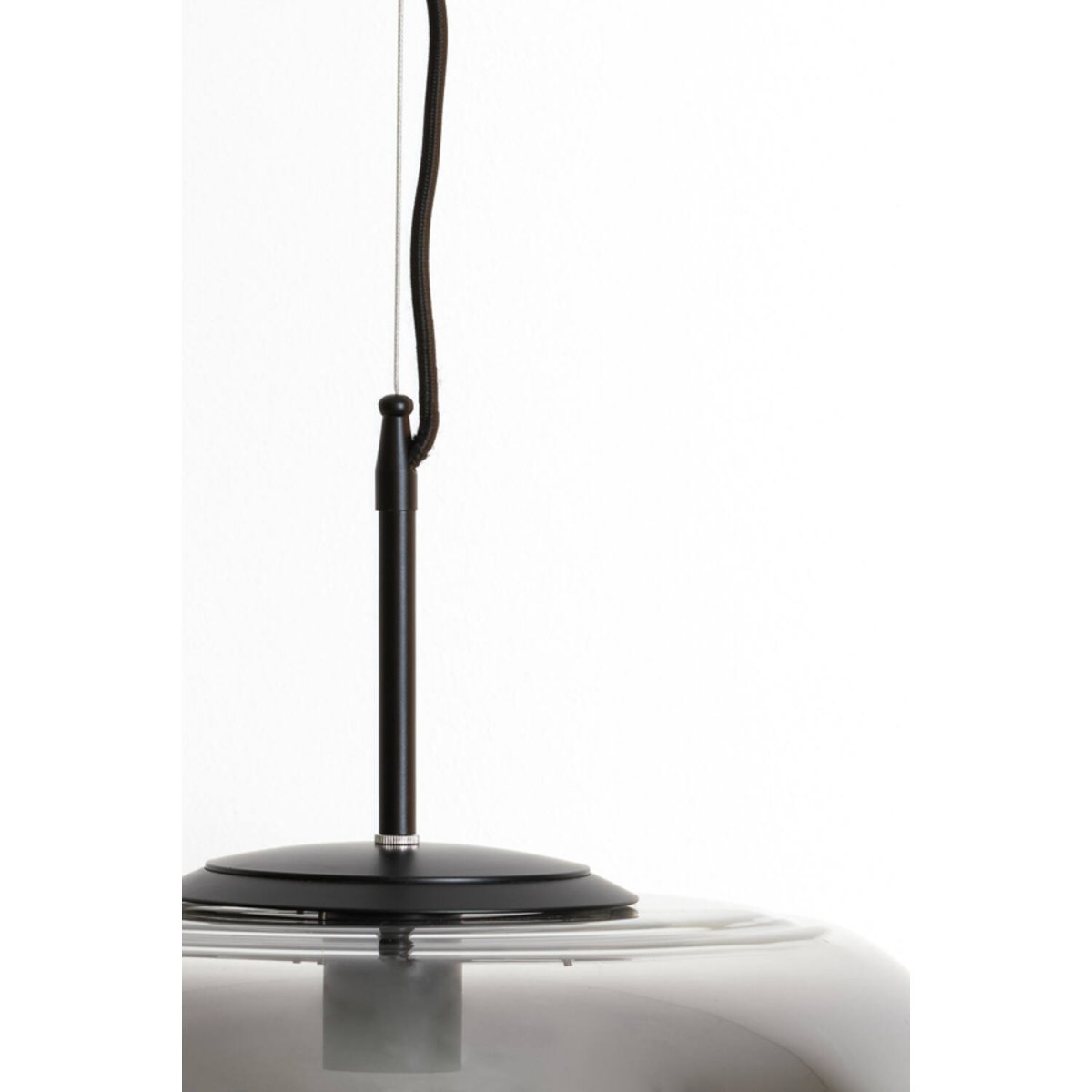 Misty Ø45 Rookkleurig hanglamp Van Light & Living - 