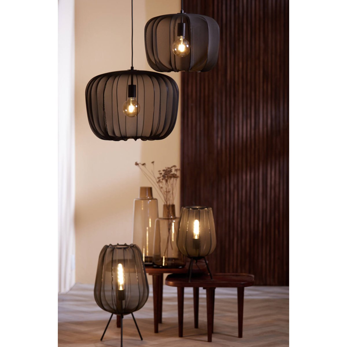 Plumeria Ø40 Zwart hanglamp Van Light & Living - 