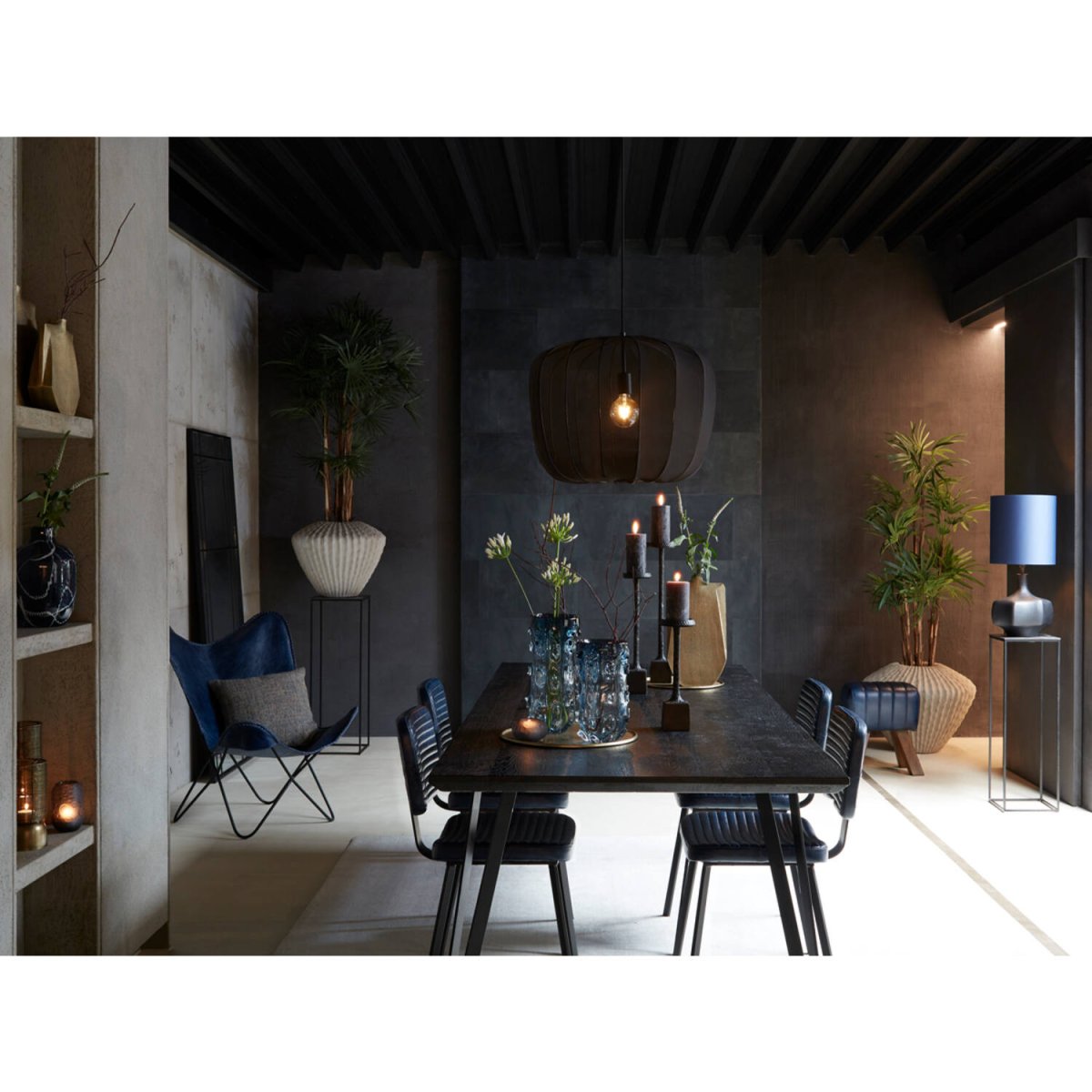 Plumeria Ø60 Zwart hanglamp Van Light & Living - 
