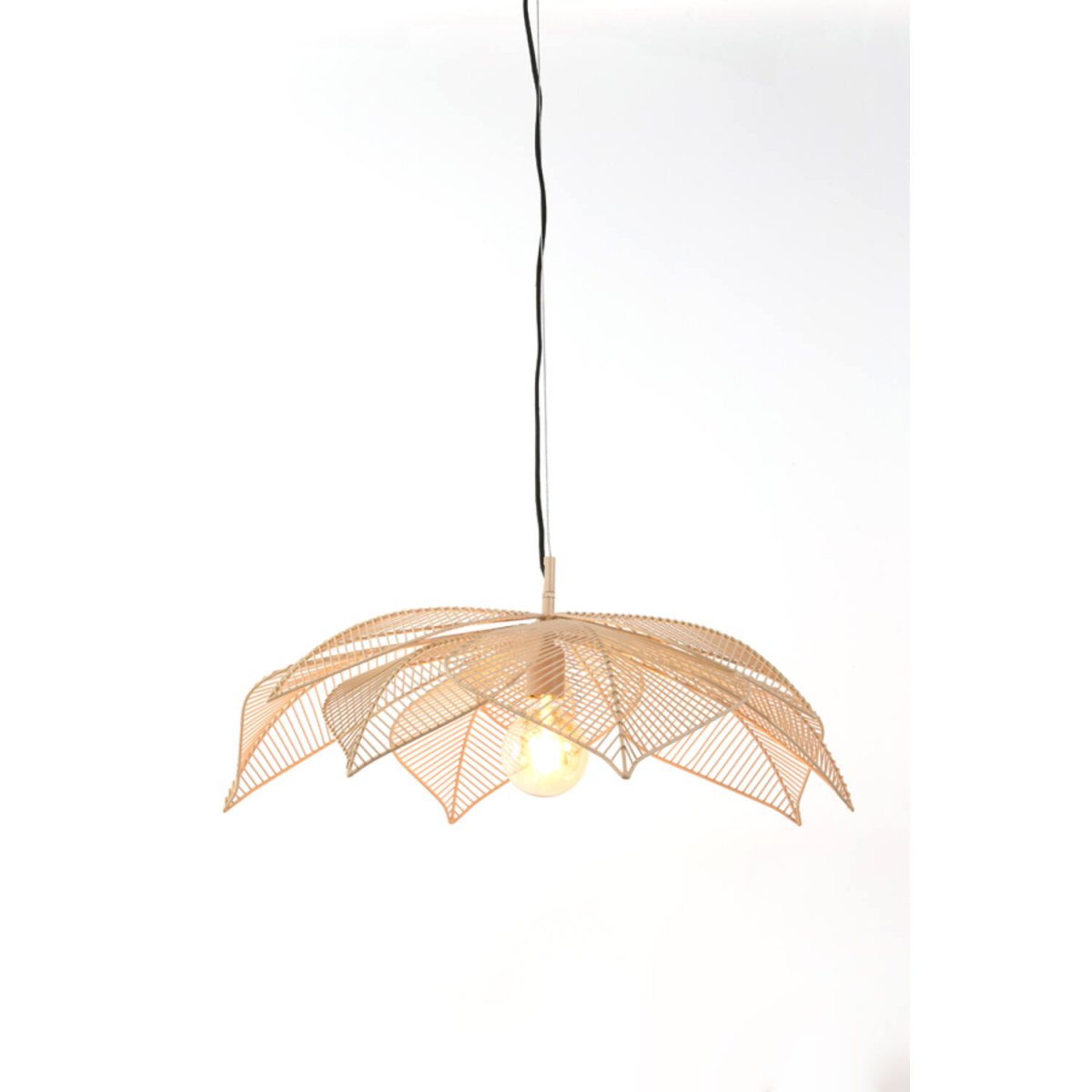 Pavas Ø72 Beige hanglamp Van Light & Living - 