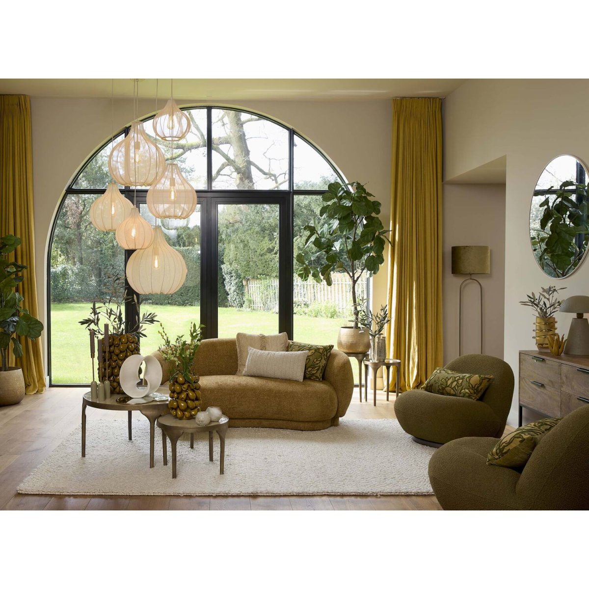 Elati Ø40 Zand hanglamp Van Light & Living - 