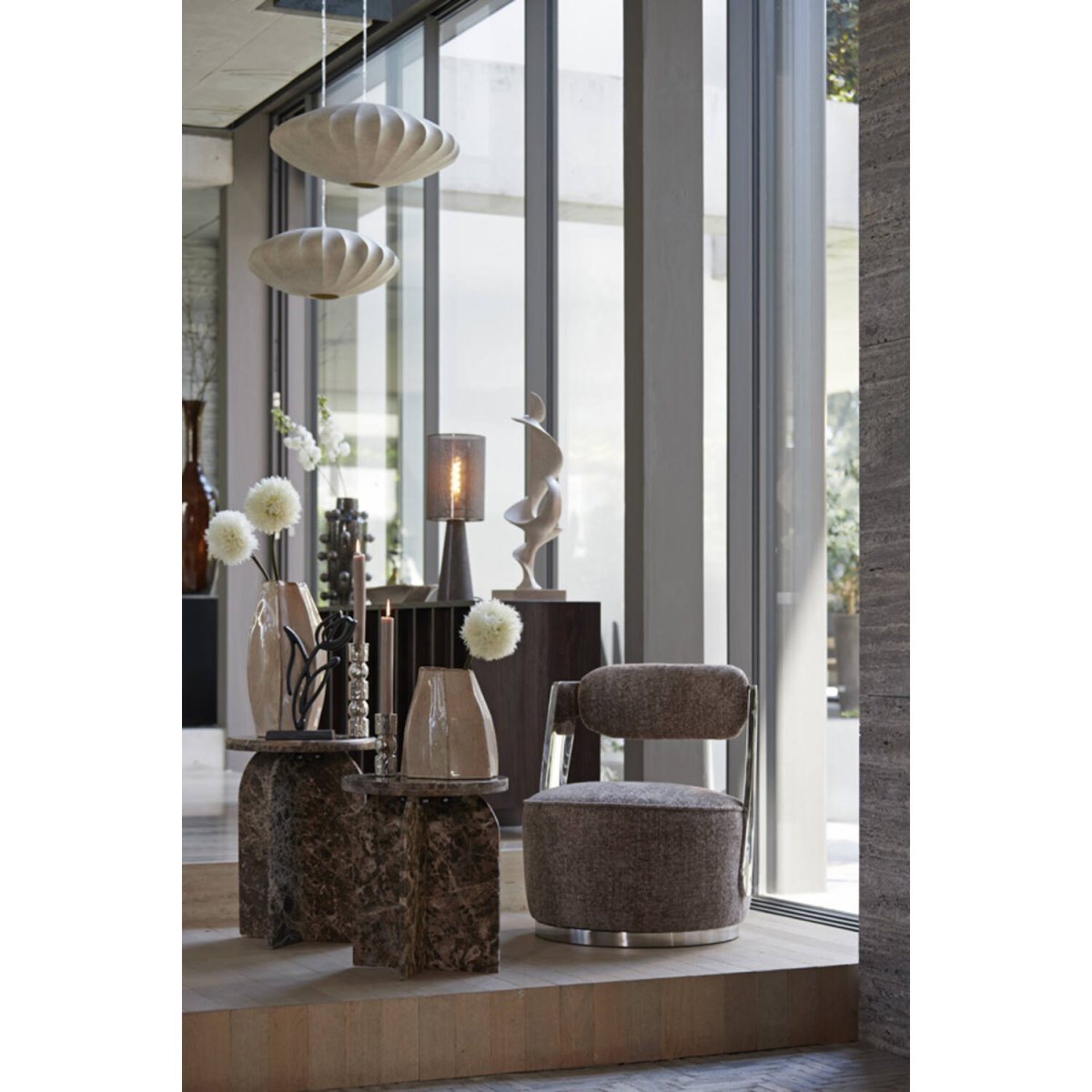 Fay Ø60 Bruin hanglamp Van Light & Living - 