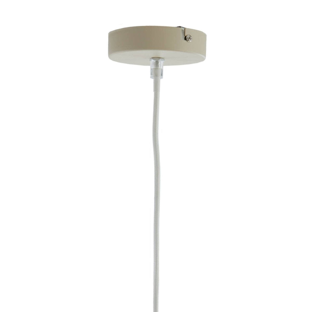Zubeda Ø50 Bruin hanglamp Van Light & Living - Zubeda is een stijlvolle hanglamp met een lampenkap van natuurlijk bruin linnen.