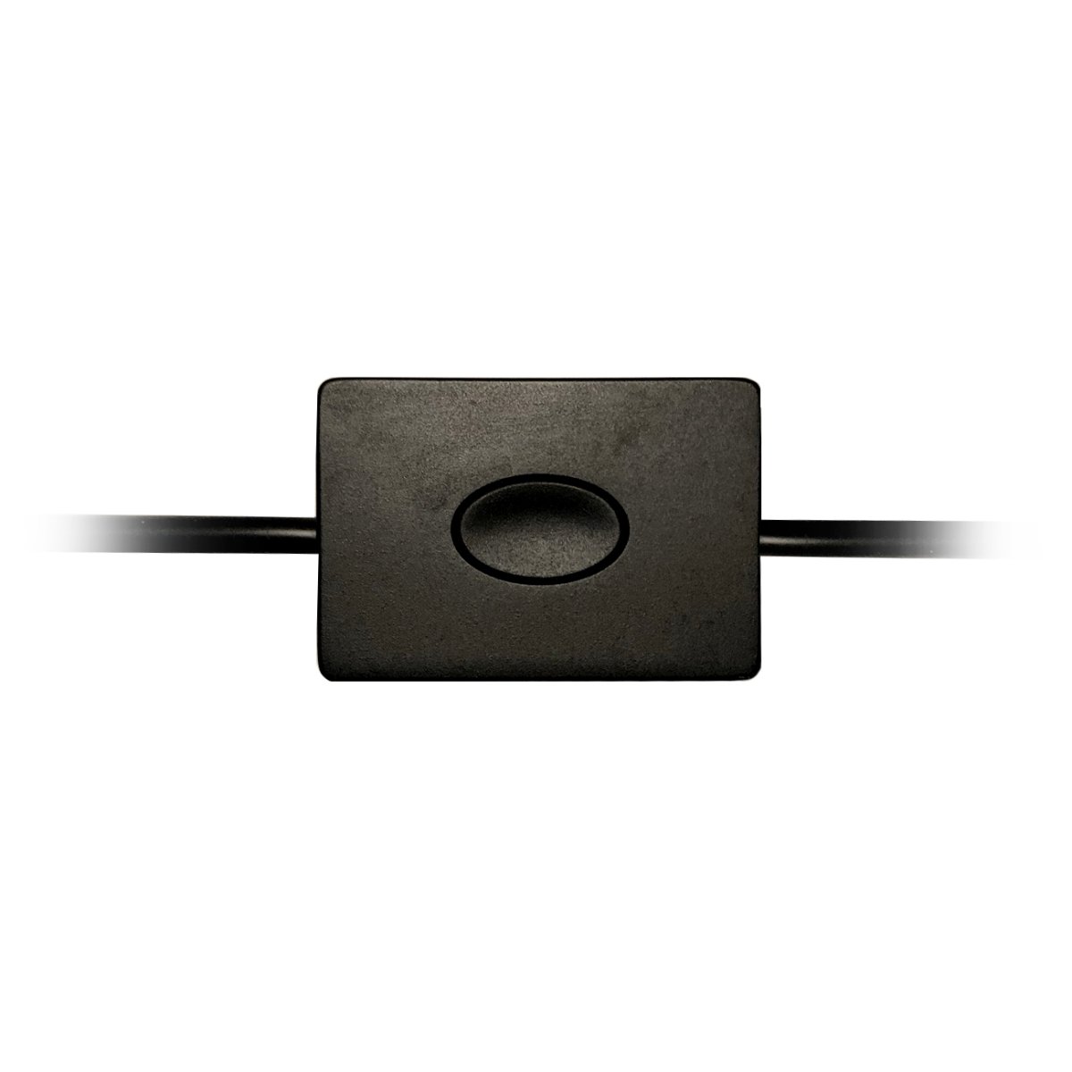 Dimmer Zwart Van Lightson - U plaatst de dimmer eenvoudig voor de lampen die u wilt dimmen en bedient deze vervolgens met de bediening op de dimmer.