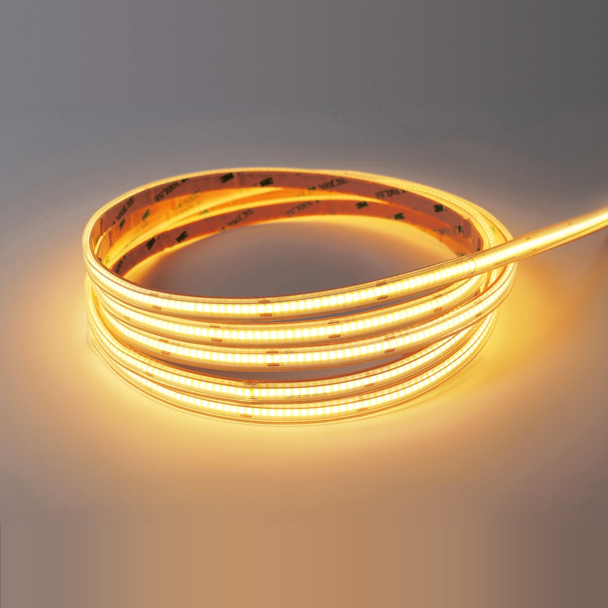 Strip (5m) Wit Van Lightson - De buigzame en flexibele Strip-lichtstrip (5 m met 3 m startkabel) biedt een homogeen warmwit licht, ideaal voor plekken waar het soms lastig is om de verlichting aan te passen en waar u de lijnen in de tuin of op gevels wilt versterken.