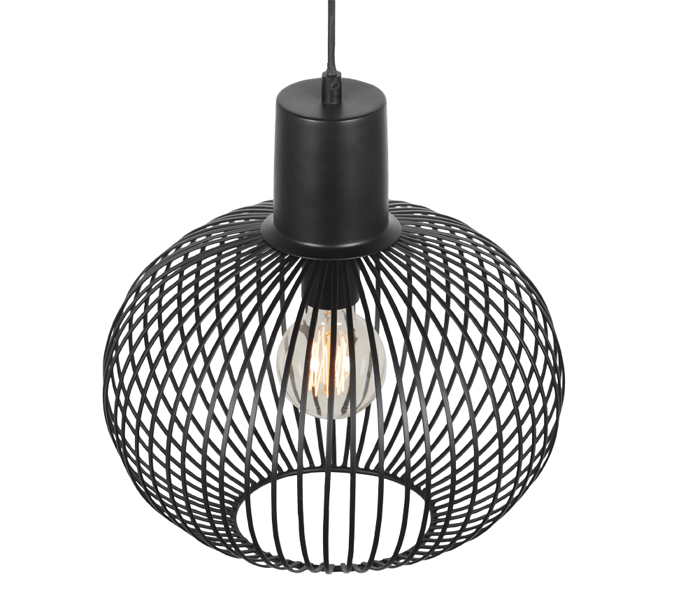 Gila Ø33 Zwart hanglamp Van Trio Lighting - 