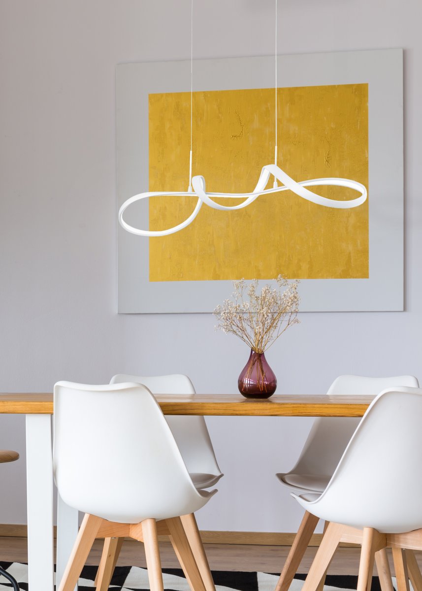 Perugia 80cm Wit hanglamp Van Trio Lighting - 