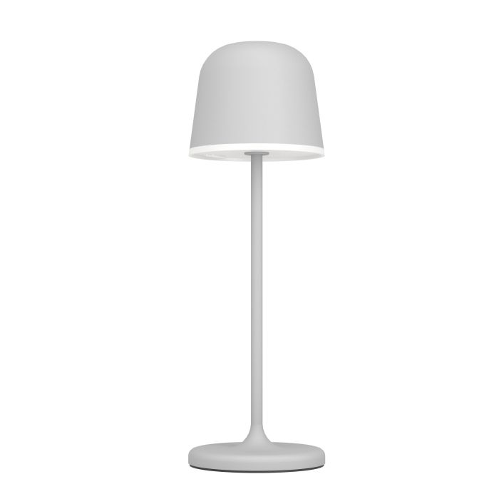 Mannera 34cm Grijs Draagbare Van Eglo - U kunt hem eenvoudig opladen met de meegeleverde USB-kabel, zodat u hem gemakkelijk overal mee naartoe kunt nemen - of u nu op het terras, in de tuin of op een picknick bent.