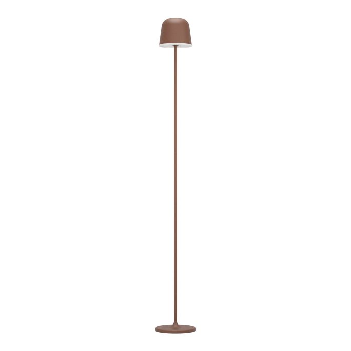 Mannera 140cm Roestig bruin Draagbare Van Eglo - Dankzij de draadloze functie kan de lamp vrij in de kamer worden geplaatst en verspreidt hij een gelijkmatig en aangenaam licht - ideaal om sfeer te creëren of om bij te lezen.