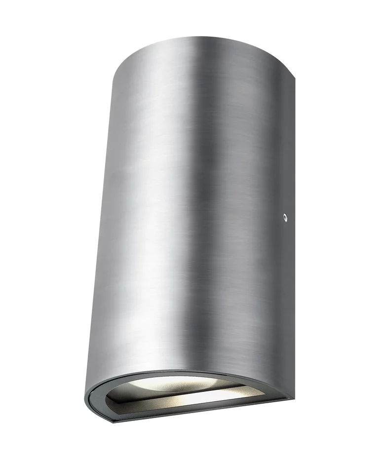 UpDown Aluminium buitenlamp Van Ledvance - UpDown &auml;r en stilren och modern v&auml;gglampa som skapar en effektfull ljusspridning b&aring;de upp&aring;t och ned&aring;t.