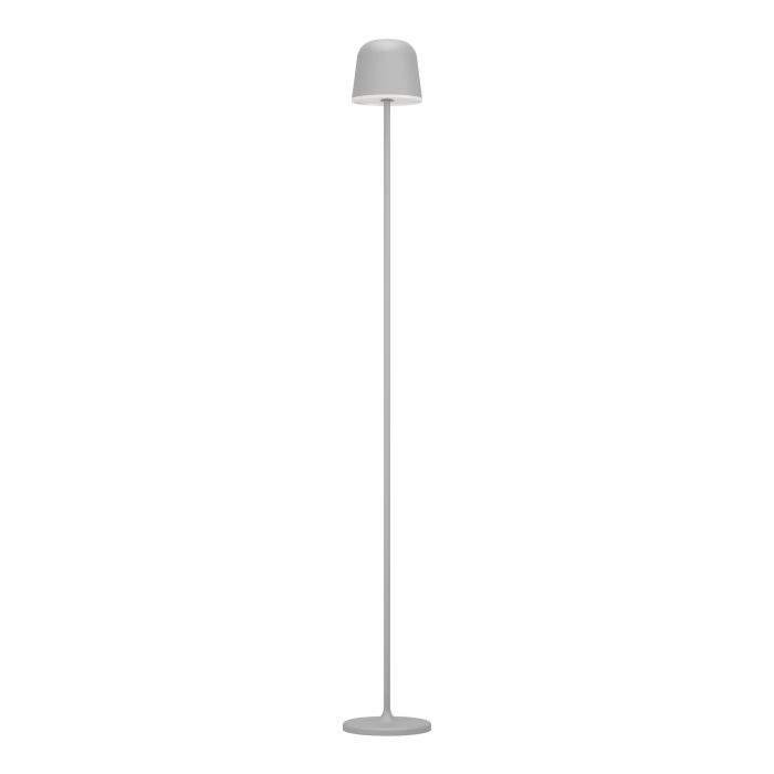 Mannera 140cm Grijs Draagbare Van Eglo - Dankzij de draadloze functie kan de lamp vrij in de kamer worden geplaatst en verspreidt hij een gelijkmatig en aangenaam licht - ideaal om sfeer te creëren of om bij te lezen.