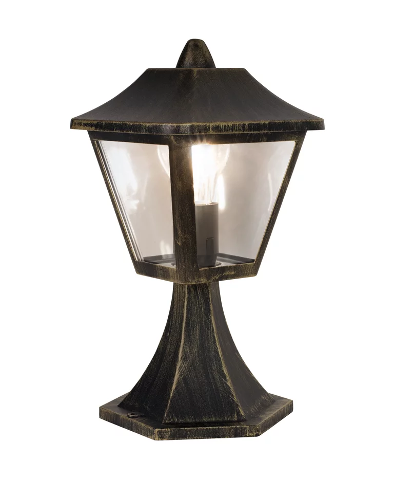 Tradition 32cm Zwart/goud Van Ledvance - Gemaakt van robuust, gegoten aluminium en voorzien van een heldere polycarbonaat diffuser, zorgt het voor een aangenaam en helder licht.
