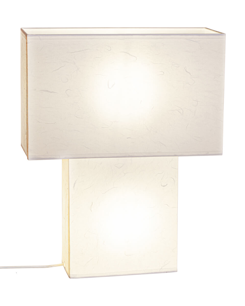 iSquare 50cm Wit tafellamp Van By Rydéns - Laat iSquare een aanvulling zijn op uw interieur, perfect voor het cre&euml;ren van een harmonieuze sfeer met een vleugje Japanse elegantie.