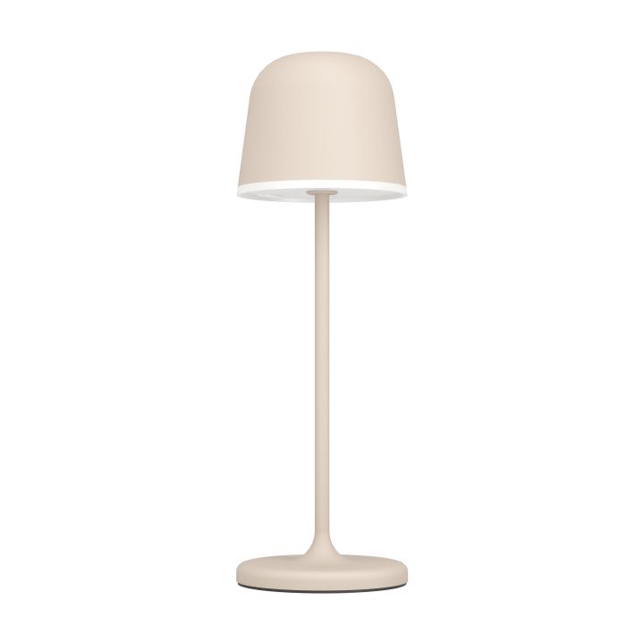 Mannera 34cm Zand Draagbare Van Eglo - U kunt hem eenvoudig opladen met de meegeleverde USB-kabel, zodat u hem gemakkelijk overal mee naartoe kunt nemen - of u nu op het terras, in de tuin of op een picknick bent.