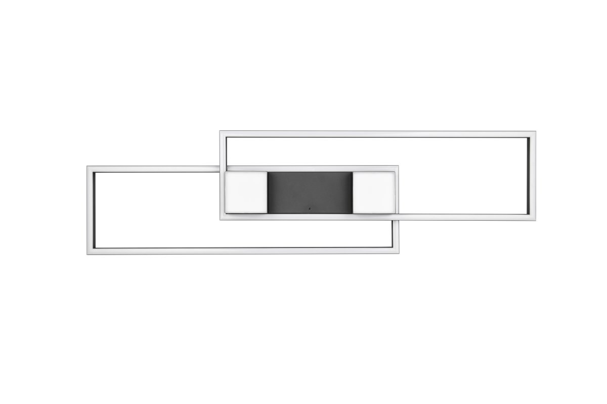 Albany 100cm Zwart plafondlamp Van Trio Lighting - 
