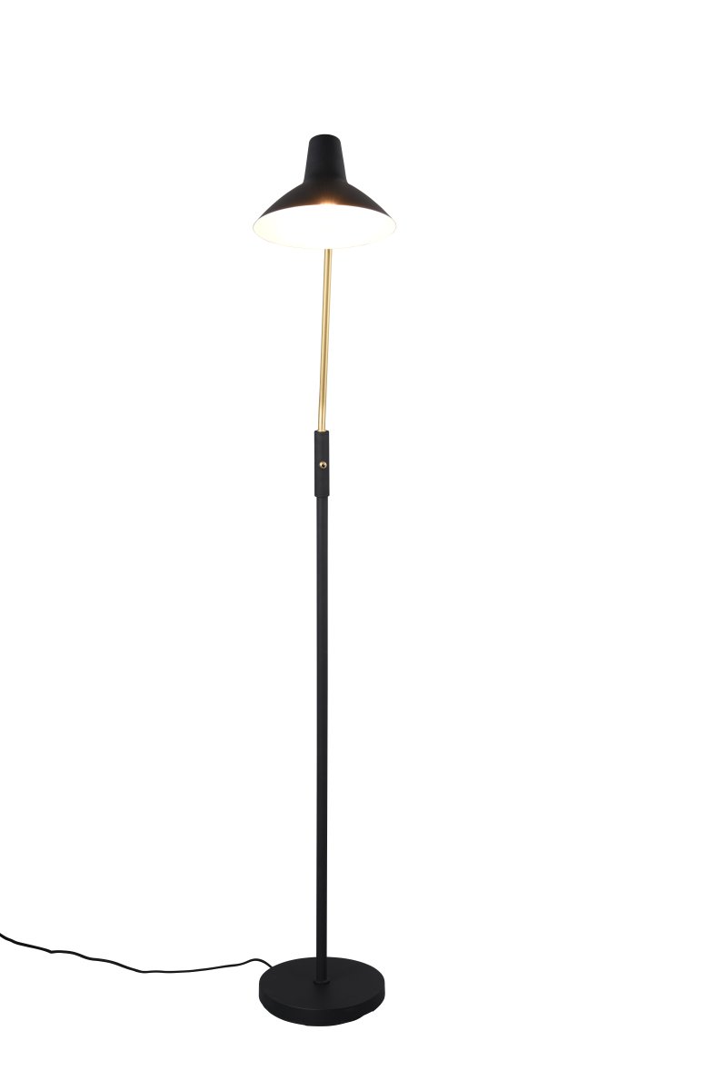 Traveller Zwart vloerlamp Van Trio Lighting - 