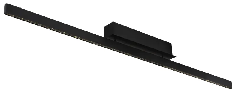 Dentsy 120cm Zwart hanglamp Van Globo Lighting - Med den smidiga touchknappen f&ouml;r av/p&aring; och den stegl&ouml;sa touchdimmern kan du enkelt justera ljusstyrkan efter &ouml;nskem&aring;l.