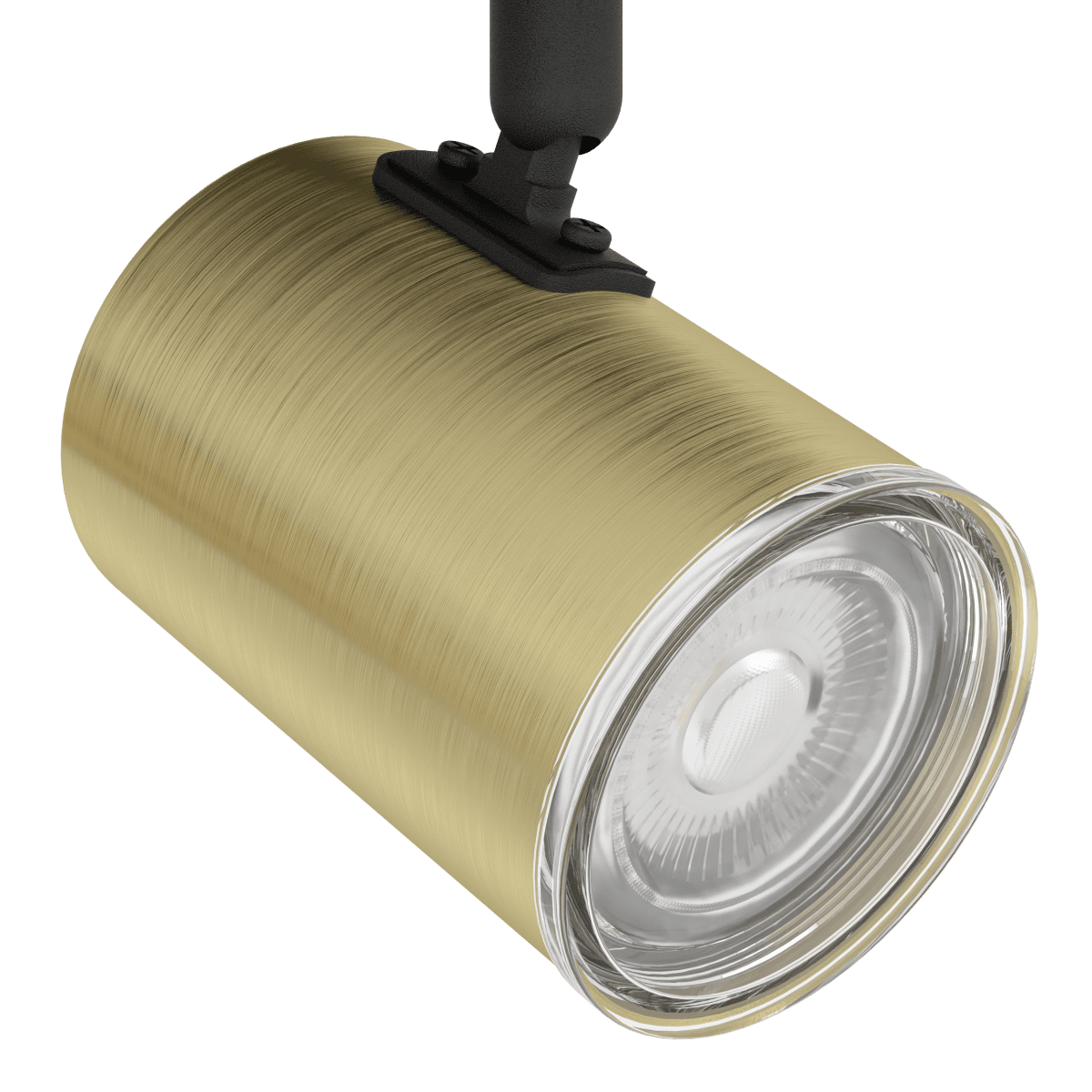 Consuma 3 Goud spot Van Eglo - De drie beweegbare spots maken het gemakkelijk om het licht te richten waar u het nodig hebt, wat zorgt voor zowel functionaliteit als flexibiliteit.