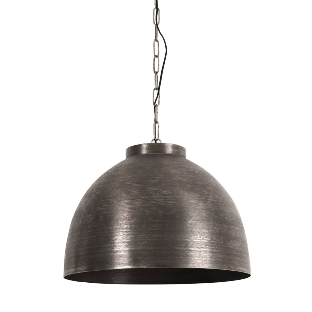 Kylie Ø60 Nikkel hanglamp Van Light & Living - Kylie is een rustieke metalen plafondlamp met een gladde, donkere nikkelafwerking, die zorgt voor een warme en aangename lichtverdeling.