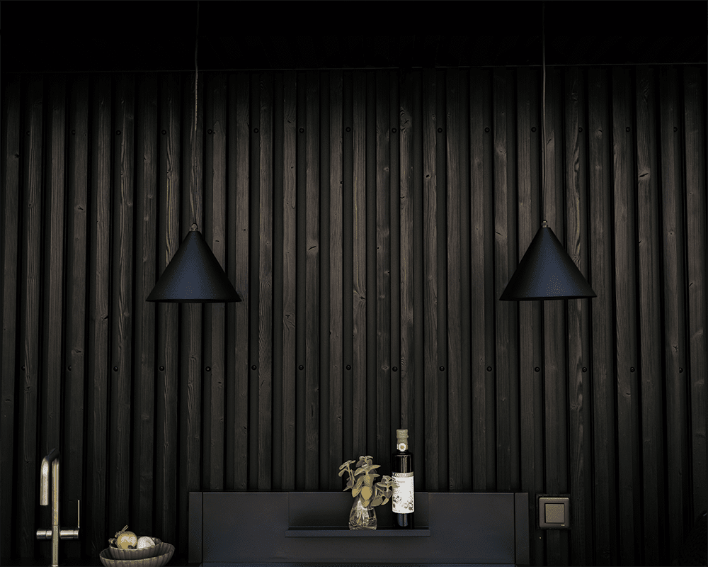Tratt Ø25 IP44 Zwart Van Westal - De lamp is ideaal voor serres, pergola's, buitenkeukens en andere beschutte buitenruimtes waar hij een warme en uitnodigende sfeer cre&euml;ert.