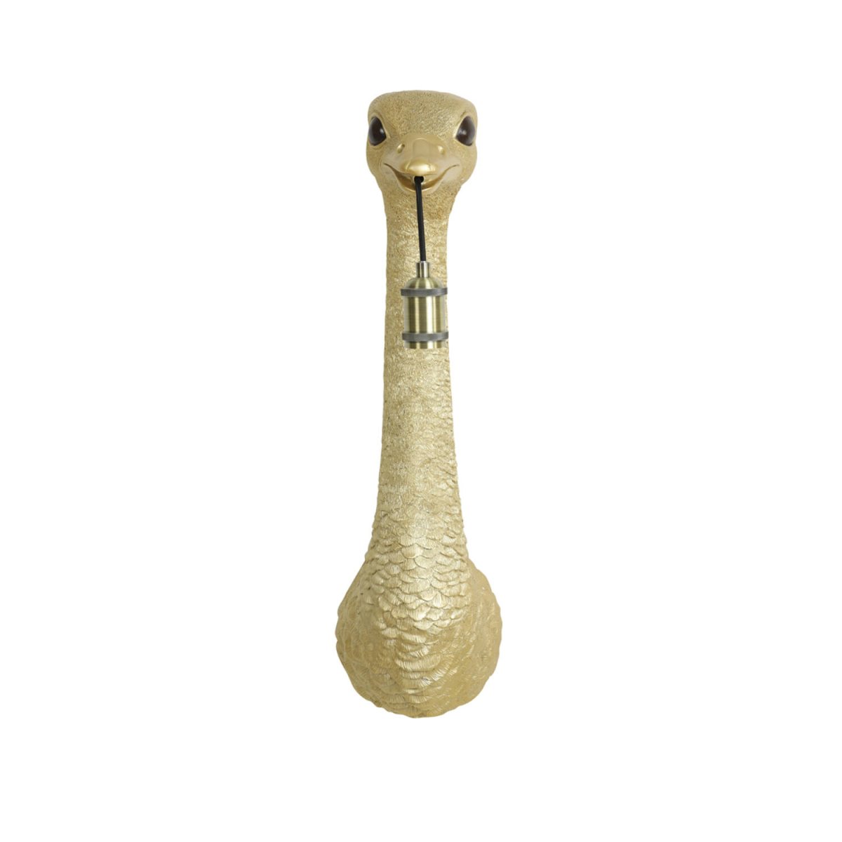 Ostrich 72cm Goud wandlamp Van Light & Living - 