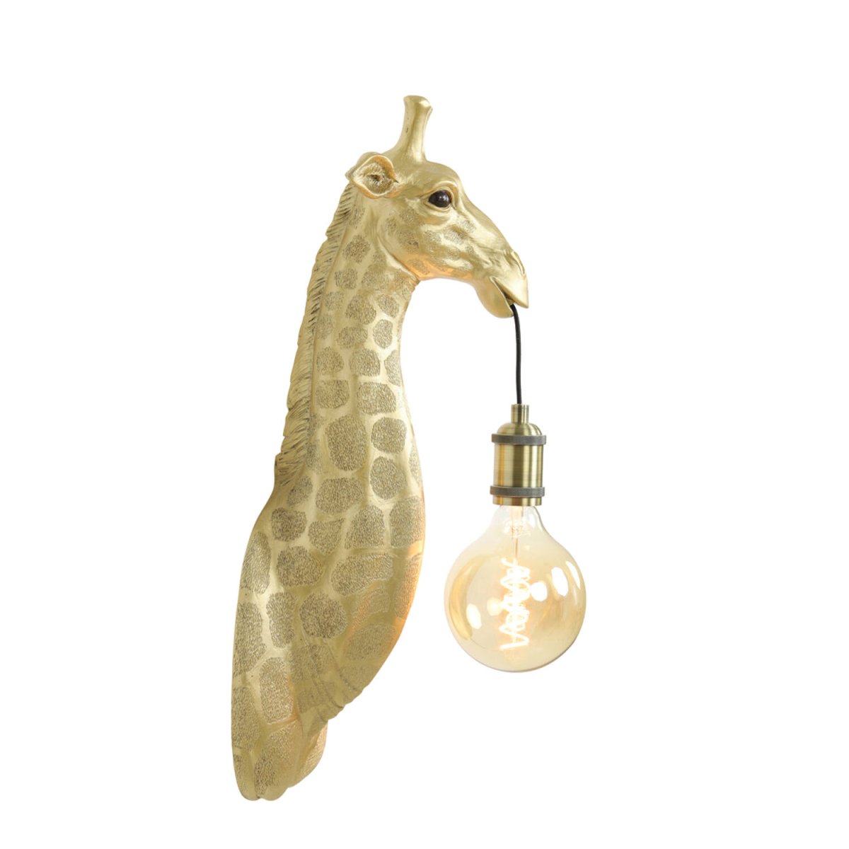 Giraffe 60cm Goud wandlamp Van Light & Living - 