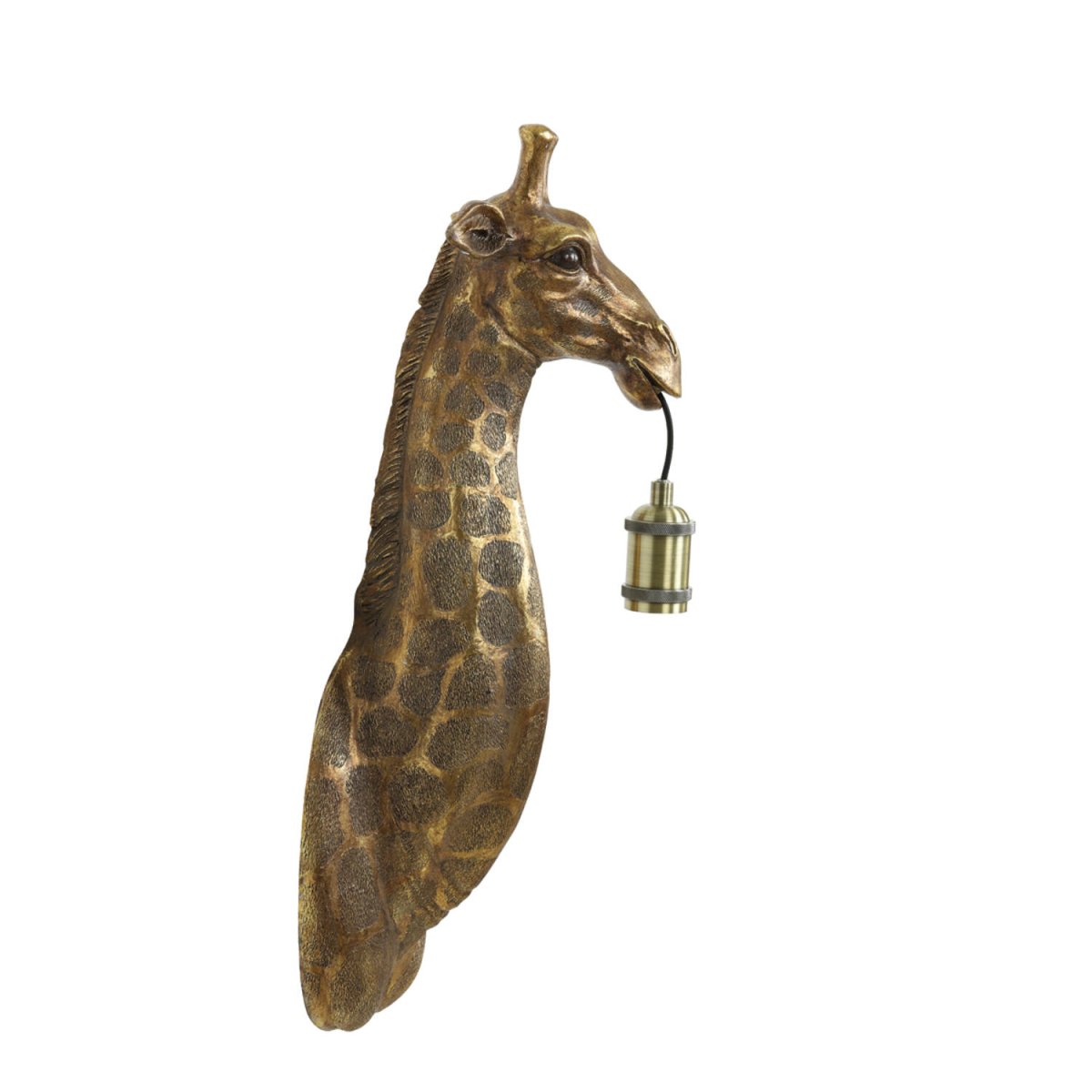 Giraffe 60cm Bronzen wandlamp Van Light & Living - 
