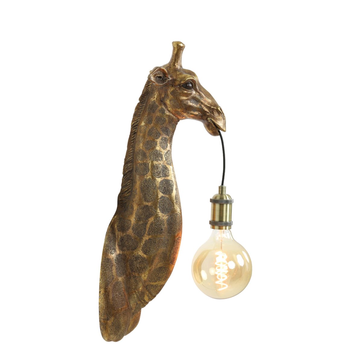Giraffe 60cm Bronzen wandlamp Van Light & Living - 