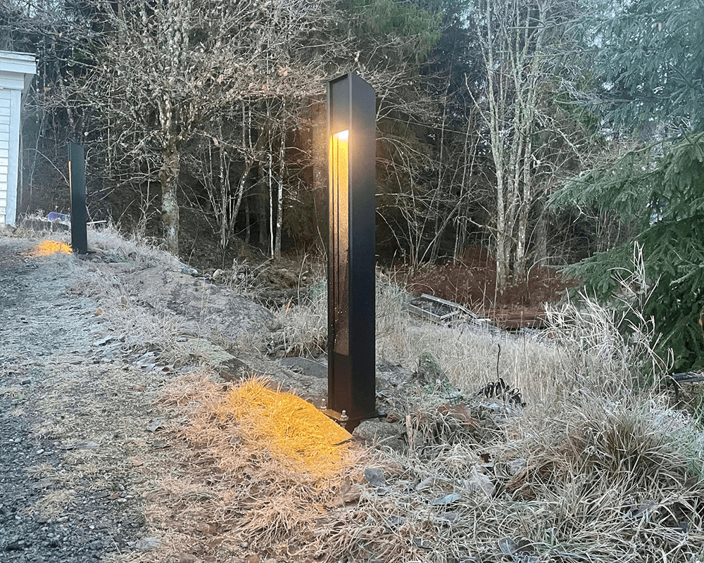 Trius 100cm Zwart lichtpaaltjes Van Westal - Dimbaar met een fase-aansnijdings- en fase-afsnijdingsdimmer.