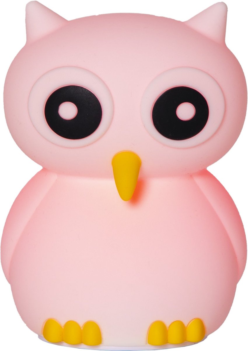 Owl Wit kinderlamp Van Star Trading - Een transformator is niet inbegrepen en de lamp werkt op 3,7V DC.