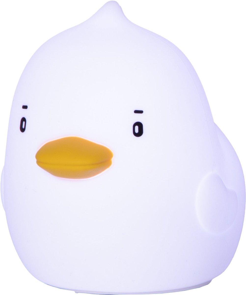 Duck Wit kinderlamp Van Star Trading - De lamp heeft een aanraakfunctie waarmee je met een lichte aanraking de lamp kunt afdekken, uitschakelen of wisselen tussen verschillende mooie kleuren.