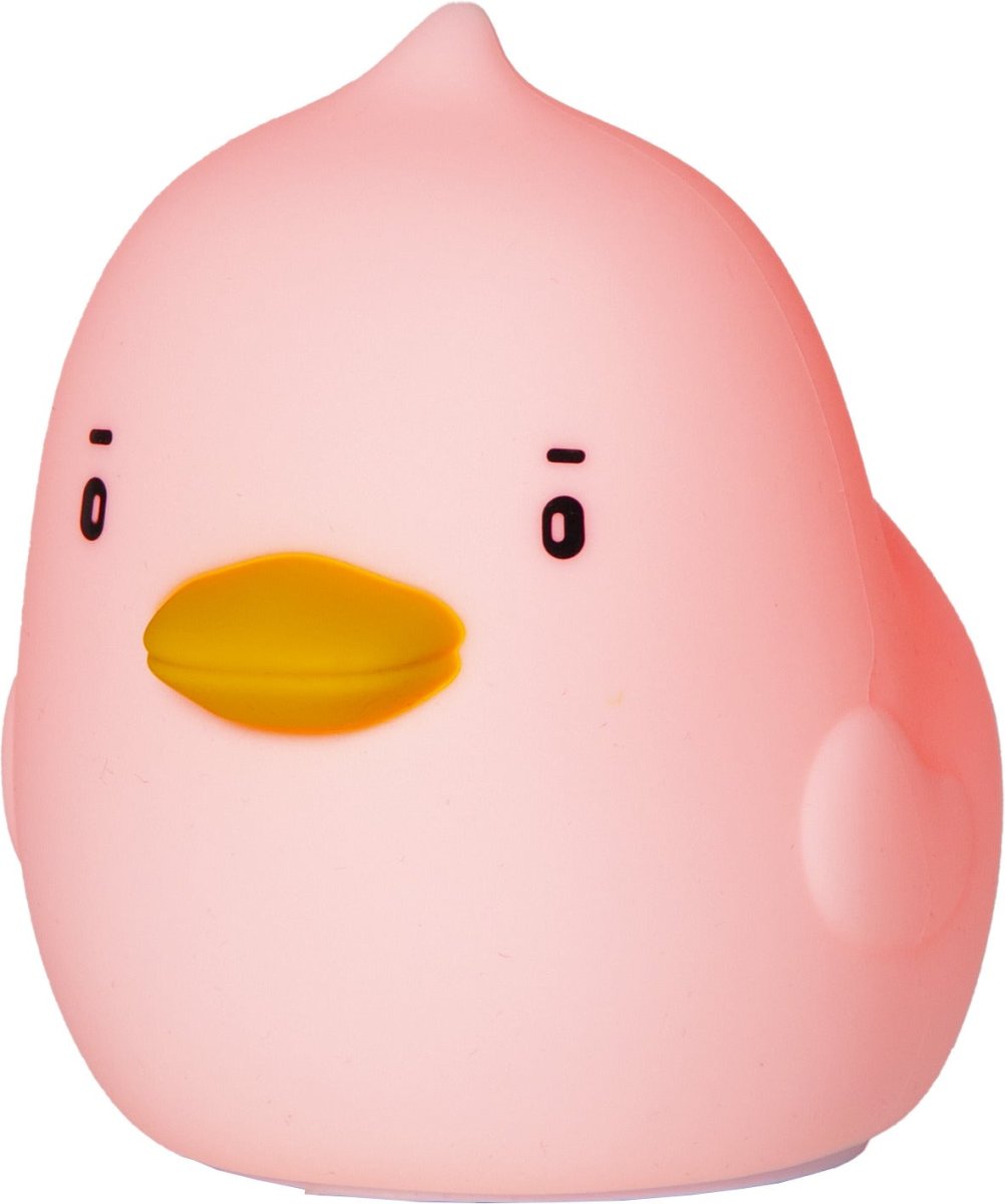 Duck Wit kinderlamp Van Star Trading - De lamp heeft een aanraakfunctie waarmee je met een lichte aanraking de lamp kunt afdekken, uitschakelen of wisselen tussen verschillende mooie kleuren.