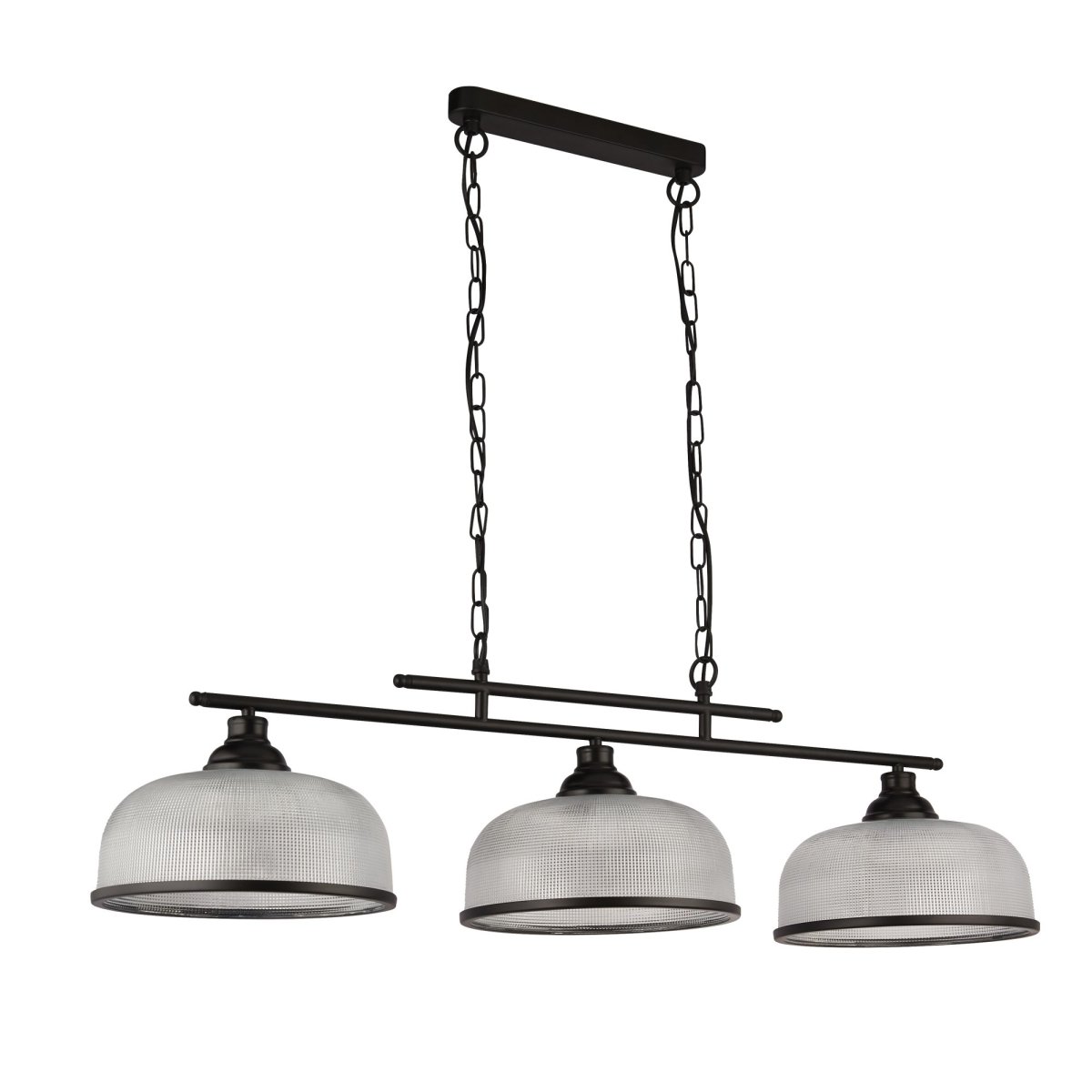 Highworth 100cm Zwart hanglamp Van Searchlight - Highworth is een stijlvolle en veelzijdige hanglamp die zowel in de keuken als in de eetkamer of woonkamer past.