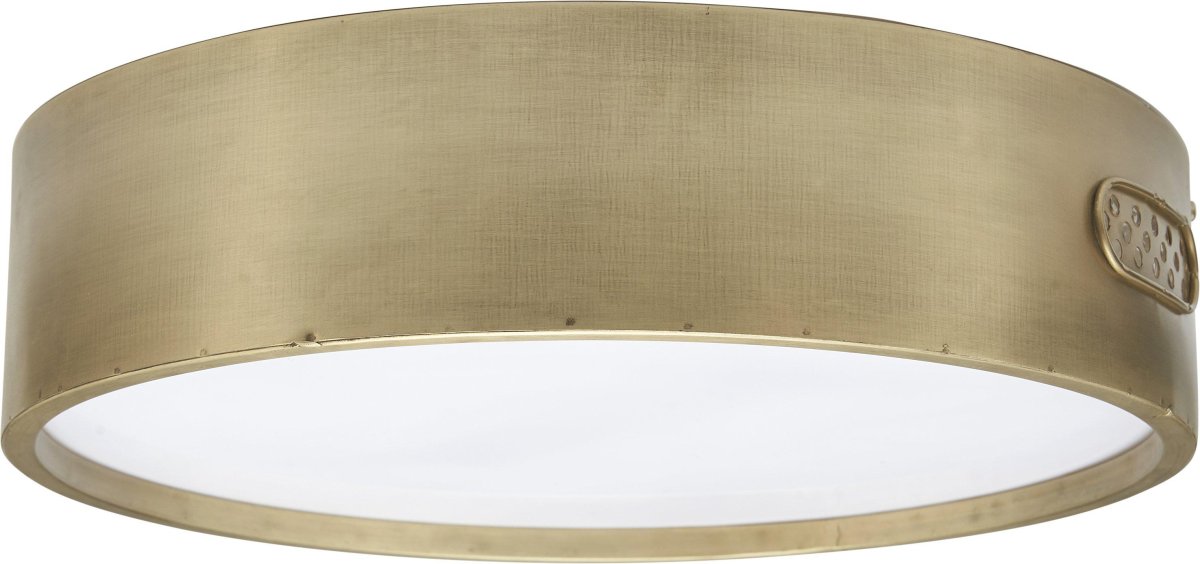 Norton Ø40 Goud plafondlamp Van PR Home - Norton plafondlamp van metaal met acryl paneel om het licht te verspreiden en schittering te voorkomen.