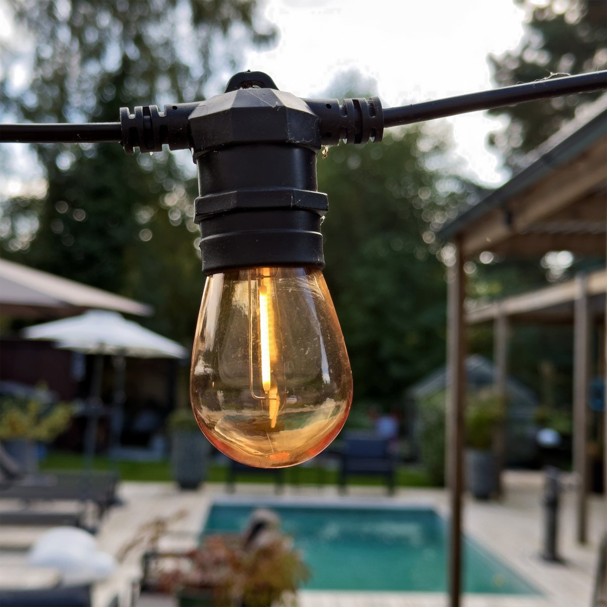 Deco bulb x 5 Vintage Van Lightson - Voor een optimale levensduur adviseren wij u de transformator niet met meer dan 85% van de maximale capaciteit te belasten.