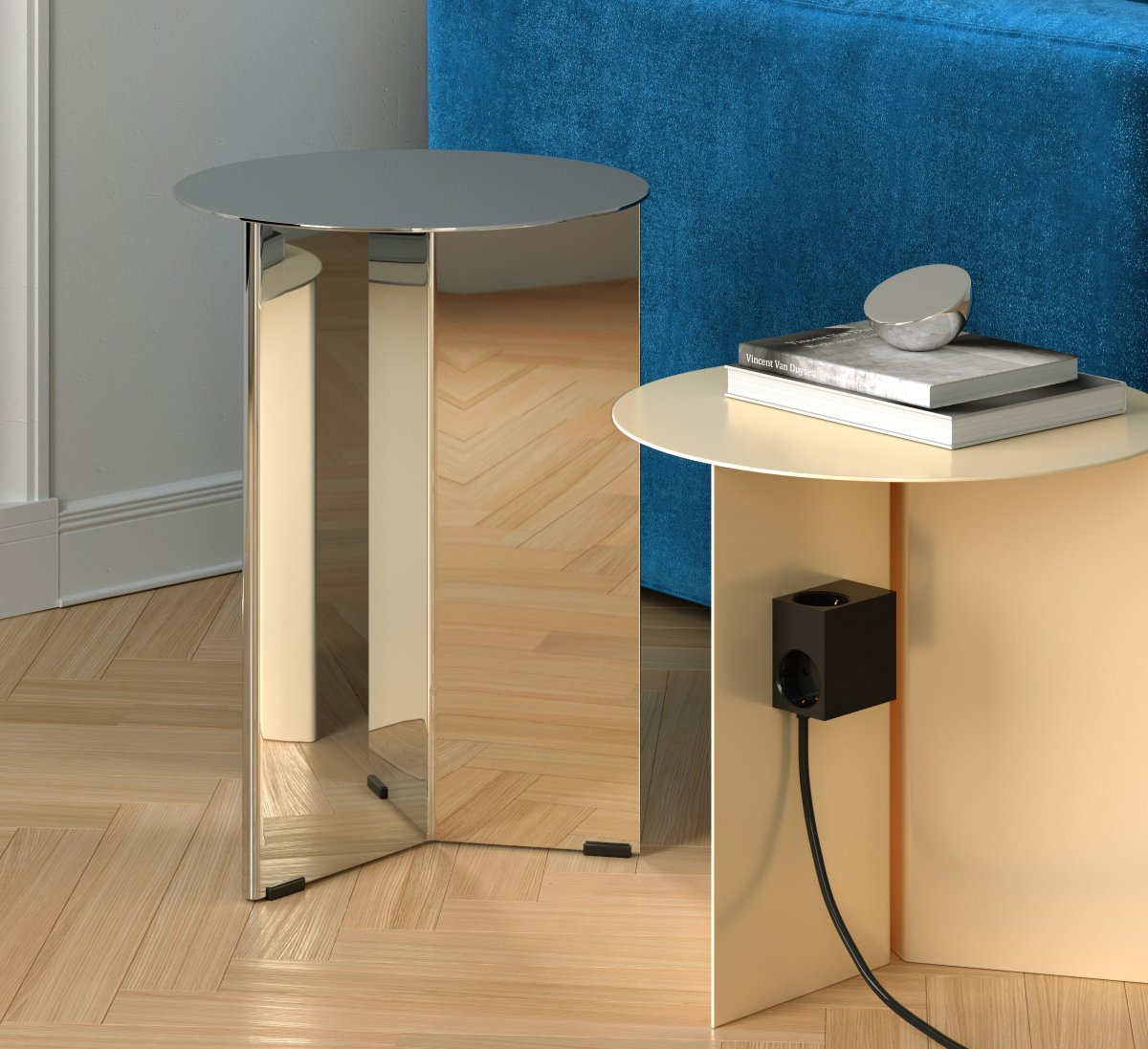 Cuboid Zwart Van Kord - Meerdere montagemogelijkheden - Bevestig direct op metalen oppervlakken met de magnetische zijkanten, gebruik de meegeleverde wrijvingsoppervlakhouder voor een stabiele plaatsing op tafel of bevestig hem aan de muur met 3M-tape voor een discreet en gemakkelijk bereikbaar stopcontact.