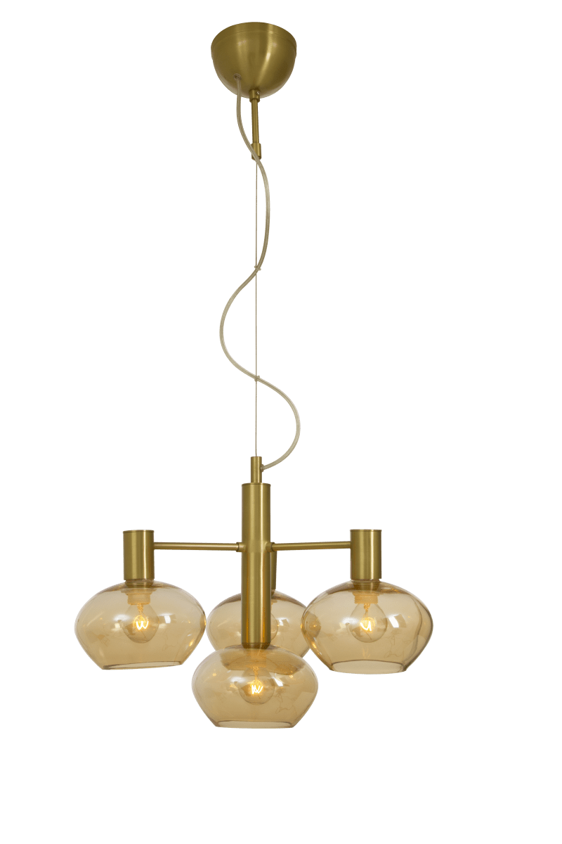 Bell Ø47 Mat Messing hanglamp Van Aneta Lighting - De Bell lamp is voor iedereen die op zoek is naar een stijlvolle en functionele lichtbron in huis.
