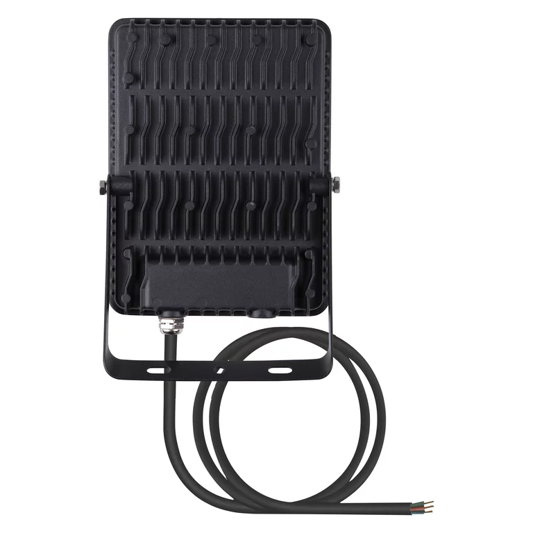 Floodlight Essential 50W Zwart buitenlamp Van Ledvance - De witte satijnen matte diffuser zorgt voor een homogeen en niet-verblindend licht, waardoor er een aangenaam licht ontstaat zonder scherpe schaduwen.