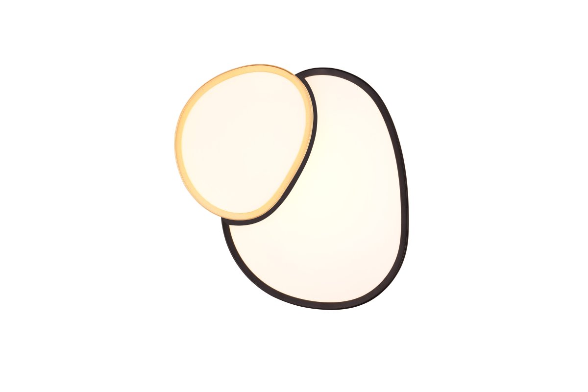Rise 43cm Goud plafondlamp Van Trio Lighting - 
