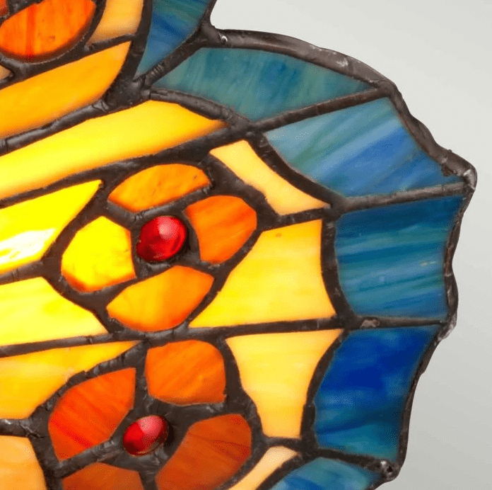 Butterfly 23cm Veelkleurig Van Elstead Lighting - Deze charmante, handgemaakte dierenmotieven zijn perfect om een hal of slaapkamer mee op te vrolijken en vormen bovendien een uniek gespreksonderwerp.