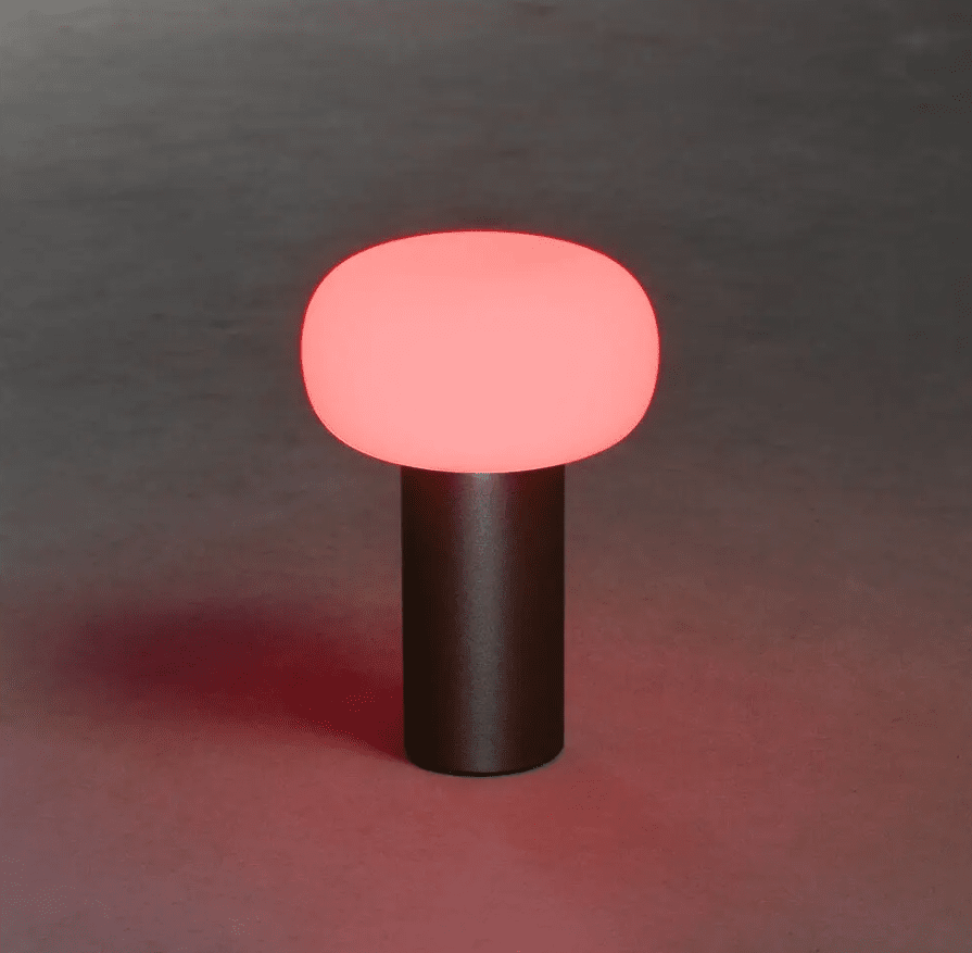 Antibes 20cm Zwart Draagbare Van Konstsmide - De lamp heeft een dimmer waarmee u de helderheid en kleurtemperatuur kunt aanpassen.