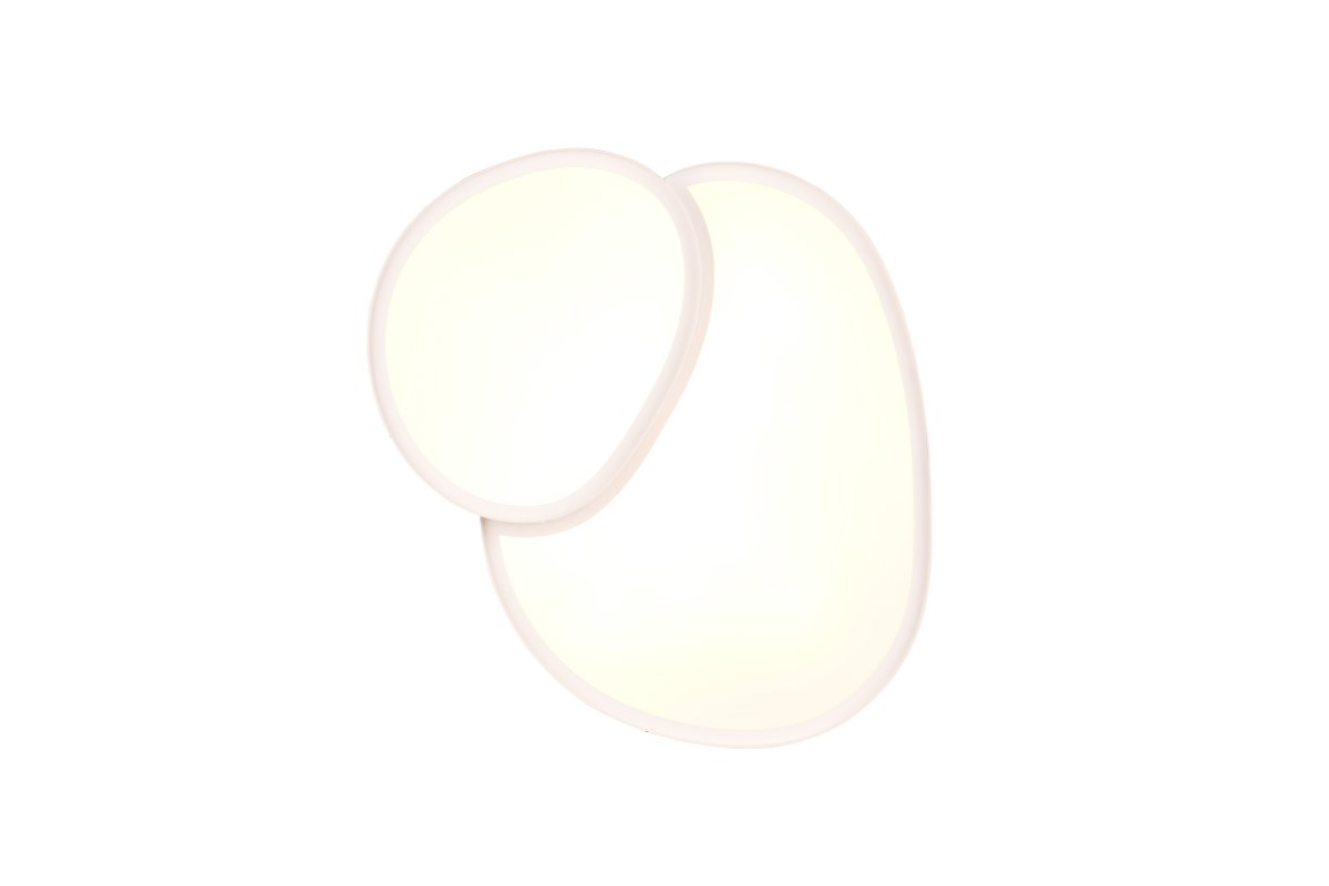 Rise 43cm Wit plafondlamp Van Trio Lighting - 