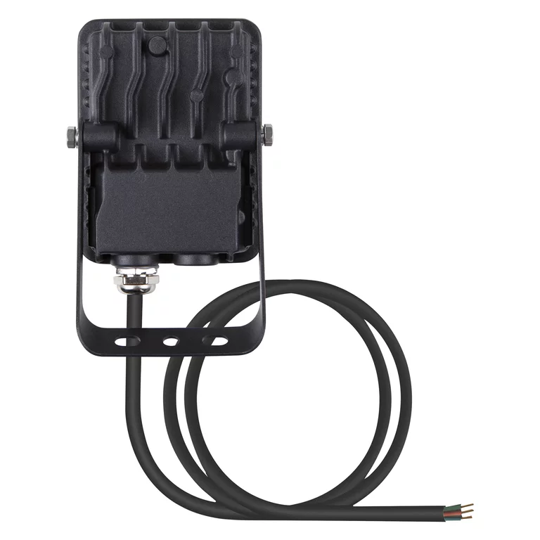 Floodlight Essential 10W Zwart buitenlamp Van Ledvance - De witte satijnen matte diffuser zorgt voor een homogeen en niet-verblindend licht, waardoor er een aangenaam licht ontstaat zonder scherpe schaduwen.