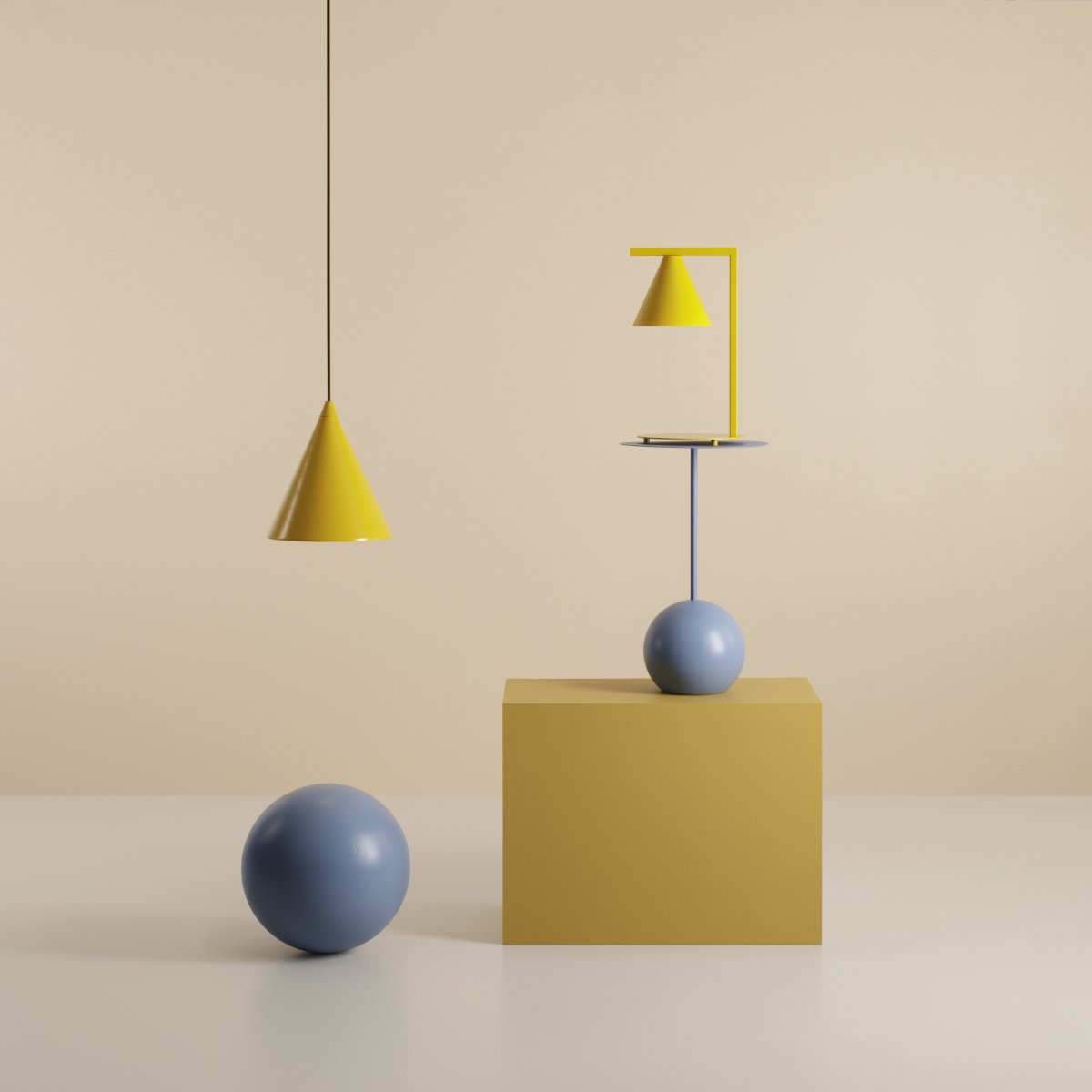 Form Ø24 Mosterd hanglamp Van Artera - Het tijdloze design en de subtiele kleur zorgen ervoor dat de lamp gemakkelijk in verschillende interieurstijlen past en tegelijkertijd een verfijnde en moderne uitstraling aan de kamer toevoegt.
